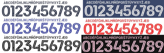 MLS 2020 Choose color Home / away Football Nameset for shirt Any Name & Number