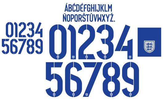 England Lionesses 2023 KIDS Home Nameset for Football Shirt