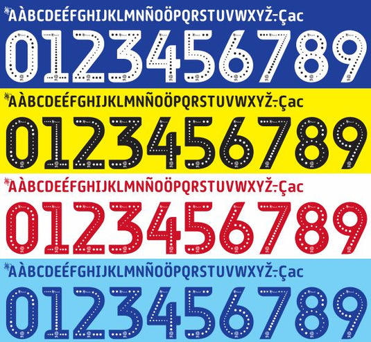English Football League 2018-2020 Nameset for Football Shirt Any Name & Number