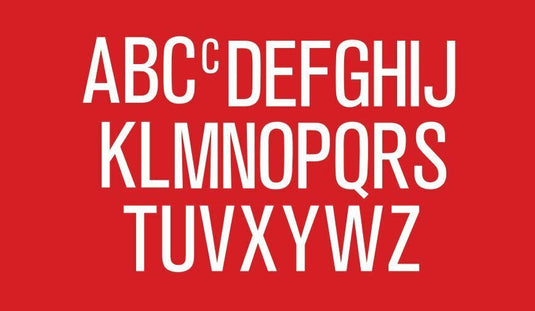 Football Team Shirt Kit Initials Letters Choose upto 3 in Your Style Vinyl Heat