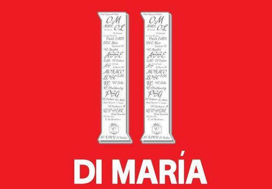 Di Maria PSG Coupe De France Final 100 Year Anniversary Football Nameset shirt