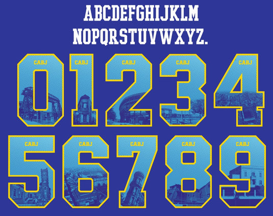 boca juniors football shirt nameset name and number printing jersey