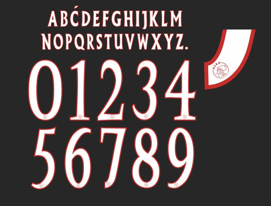 ajax 2004 2005 2006 third football shirt nameset