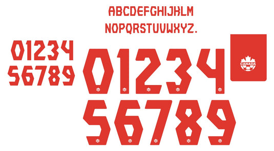 Canada 2021 Away Football Shirt Nameset Any Name & Number