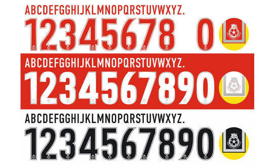 English Football League 2000-2004 Football Shirt Nameset Any name & number - choose colour