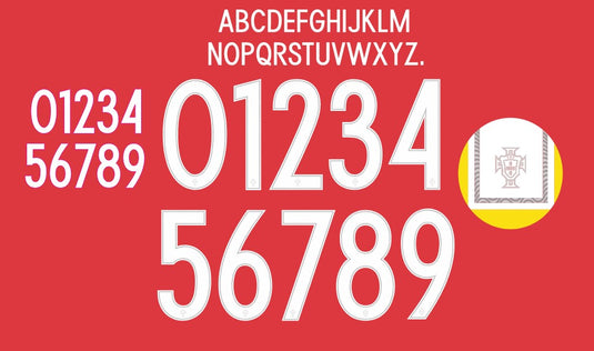 Portugal Euro 2016 Home Football Nameset for shirt Any Name & Number
