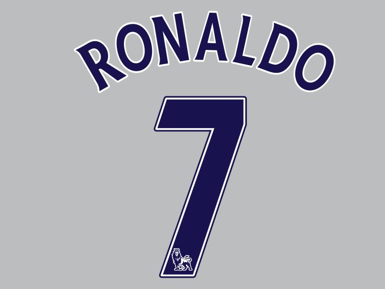 Ronaldo #7 Manchester United 2008-2009 Away Premier League