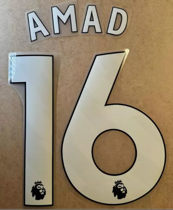AMAD #16 Manchester United Premier League 2024-2025 Nameset