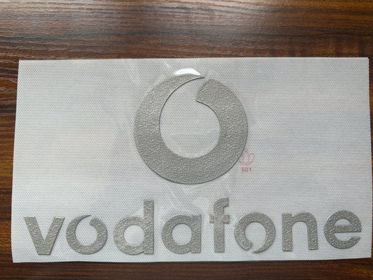vodafone 3d replacement sponsor patch for manchester united football shirt