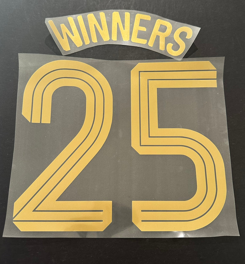 Load image into Gallery viewer, winners 25 carabao cup final newcastle united football shirt

