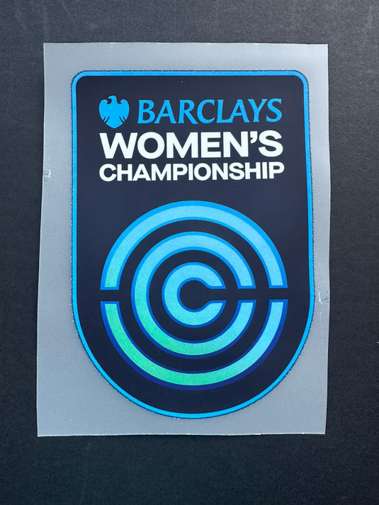 womens championship 2023 2024 football shirt sleeve patch