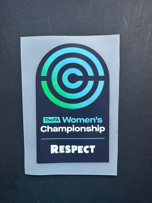 womens championship 2019 2020 football shirt sleeve patch