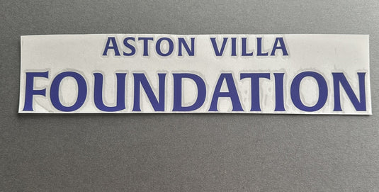 aston villa foundation sponsor for europa league shirt 2025-2026 winners