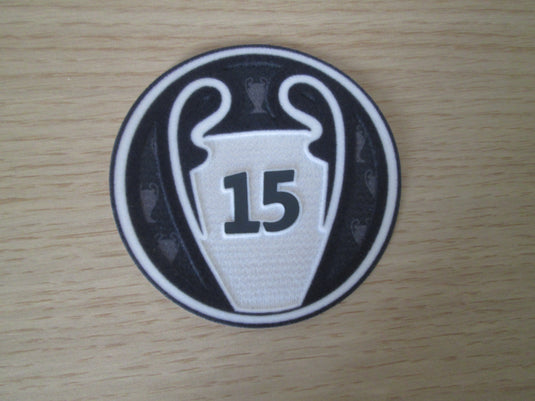 Real Madrid 15 Time Champions Shield Patch