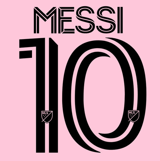 messi inter miami home football shirt nameset