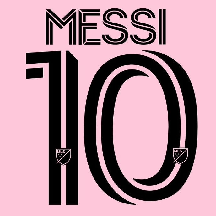 Messi #10 Inter Miami KIDS 2023-2025 Home Football Shirt Nameset