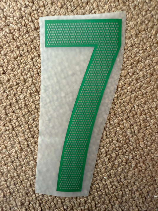 No 7 Brazil 2004 Number for Football Shirt (Clearance)