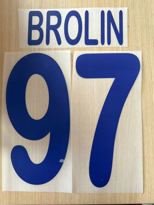 Brolin 97 2003-2004 Southampton Europa Home for Football Shirt Nameset (Clearance)