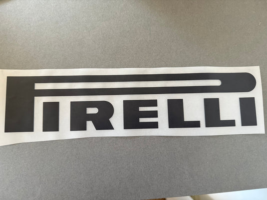 PIRELLI Black DTF SPONSOR REPLACEMENT