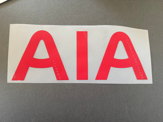 AIA DTF Spurs Tottenham SPONSOR REPLACEMENT