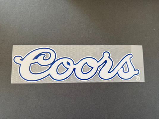 Coors Chelsea 1995-1997 Front Sponsor for Football Shirt Replacement