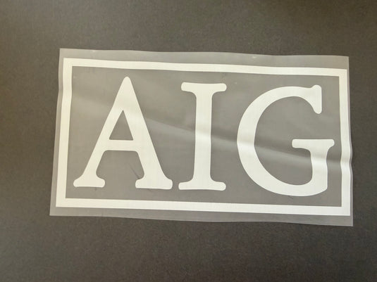AIG Sponsor replacement for ADULT Manchester United Football Shirt