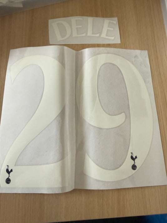 Dele 29 Spurs Cup  Football Shirt Nameset (Clearance)