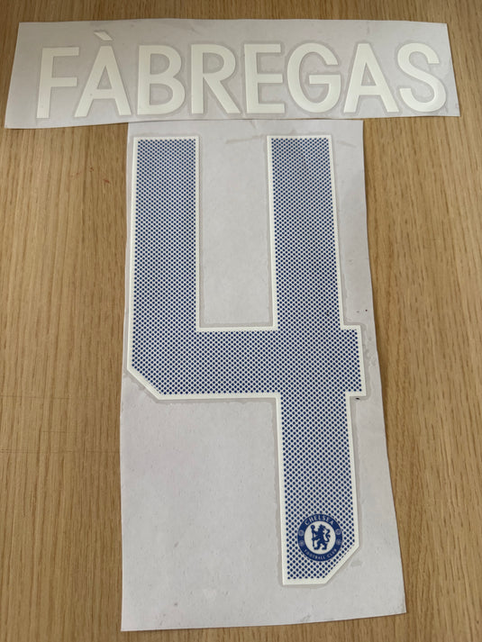 Fabregas 4 Chelsea Cup  Football Shirt Nameset (Clearance)