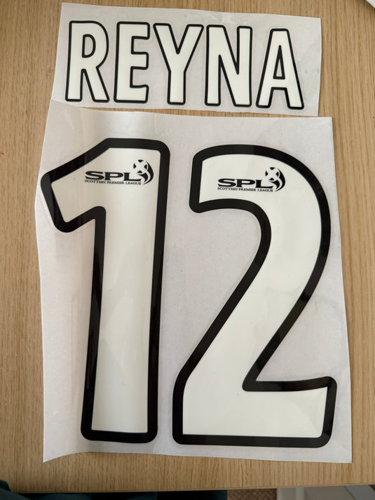 Reyna 12 Rangers SPL Home Football Shirt Nameset (Clearance)