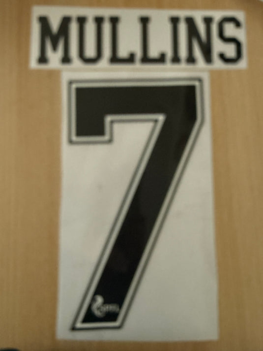 SPL Mullin 7 Livingstone Football Shirt Nameset (Clearance)