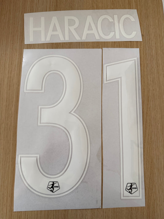 Haracic 31 San Diego Wave NWSL Football Shirt Nameset (Clearance)