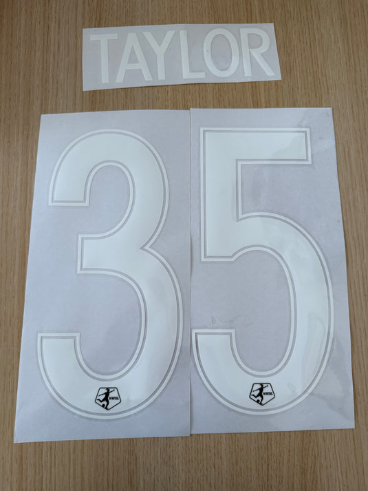 Taylor 35 NWSL San Diego Wave Football Shirt Nameset (Clearance)
