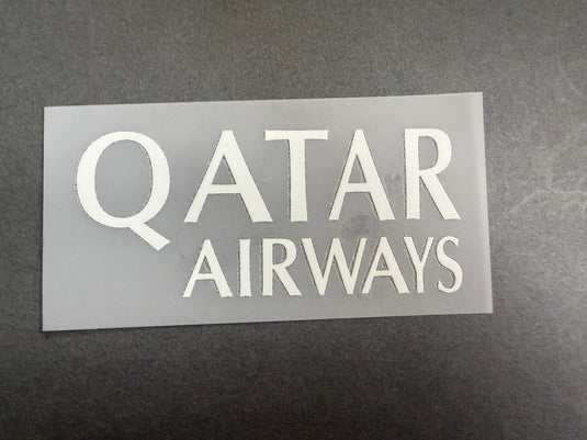 Qatar Airways  Sponsor Replacement Logo Patch for Football jacket small