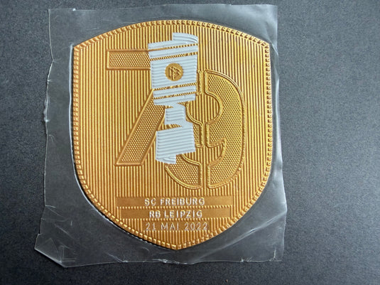 DFB Pokal 2022 Freiburg vs Leipzig Patch Badge  for football shirt