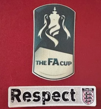 2014-2015 FA Cup Badge Patch and Respect Arsenal