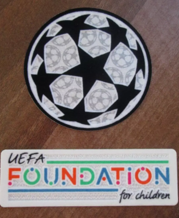 2024-2025 Champions League Starball & Foundation Sleeve Patch