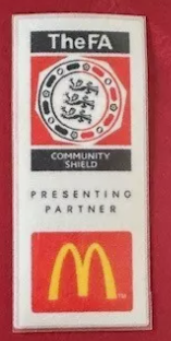 2004-2006 Fa Charity Community Shield Badge Chelsea Man utd Arsenal
