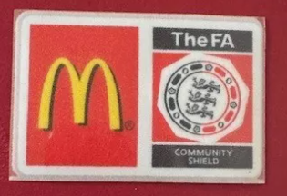 2007-2009 Fa Charity Community Shield Badge Chelsea Man utd Arsenal