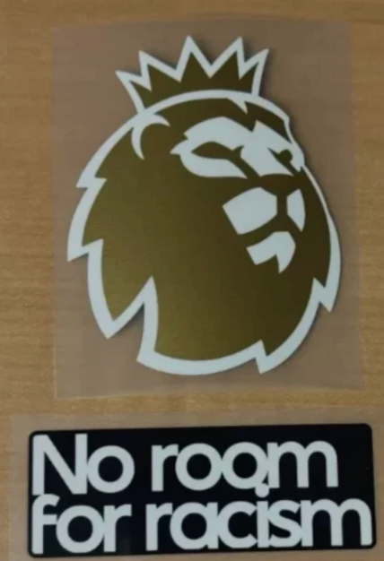 2023-current Premier League Champions and No Room for Racism Patch for Football Shirt