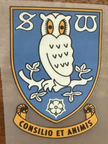 EFL Sheffield Wednesday DTF Flat Iron On Patch Badge Approx 82 x 55 mm swfc