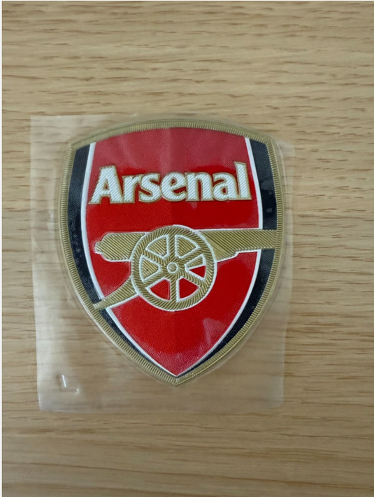 EPL Premier League Silicon Arsenal  Iron On Patch Badge 70 x 60mm