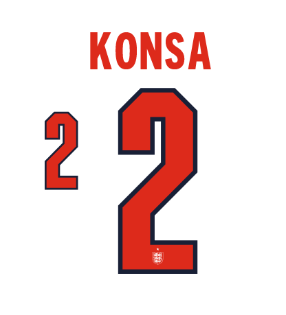 England World Cup 2026 Player Name and Number for Football Shirt