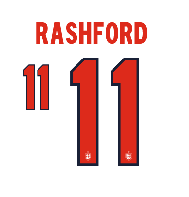England World Cup 2026 Player Name and Number for Football Shirt