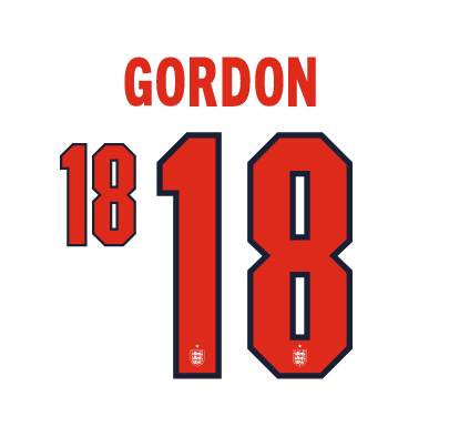 Laden Sie das Bild in Galerie -Viewer, England World Cup 2026 Player Name and Number for Football Shirt
