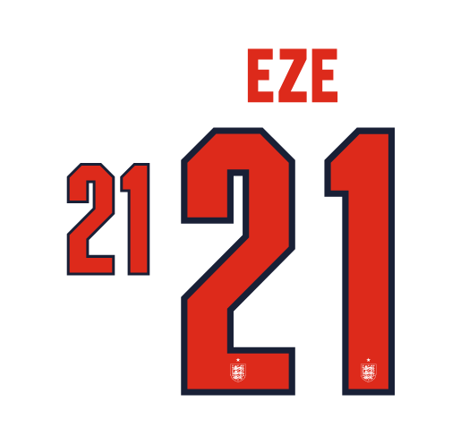 England World Cup 2026 Player Name and Number for Football Shirt