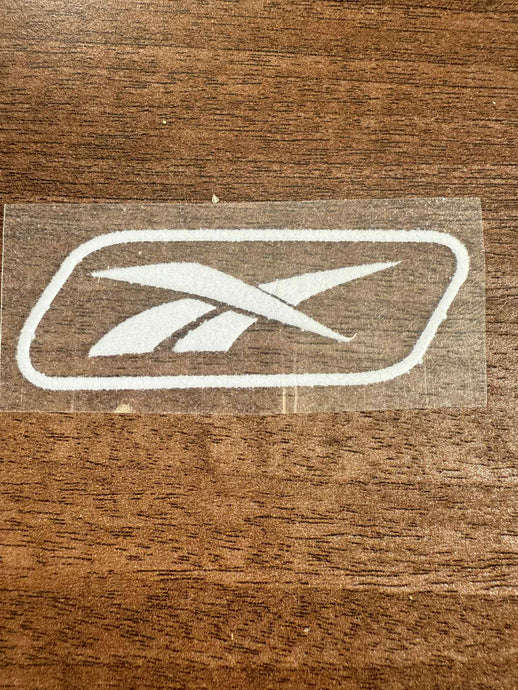 white reebok flock replacement logo