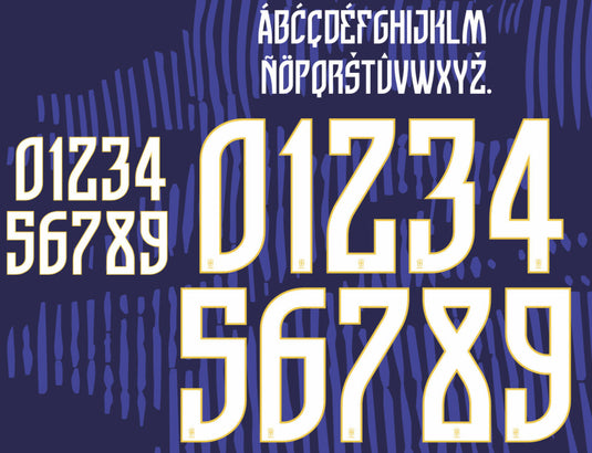 Brazil 2026 Any Name and Number Away nameset 10 letters/ 2 numbers