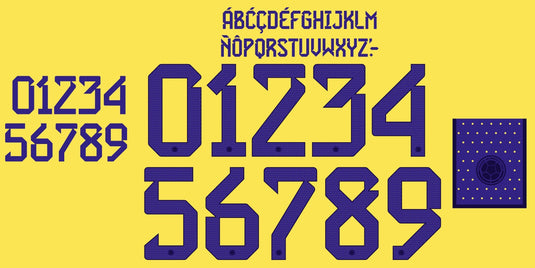 colombia 2022 home football shirt nameset printing