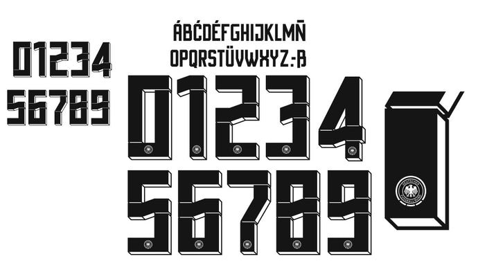 Germany 2024 Home Football Shirt Nameset Any Name & Number
