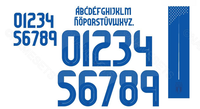 Italy 2024 Away Football Shirt Nameset Any Name & Number